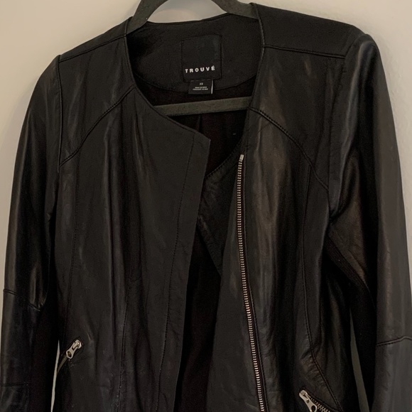 Trouve leather jacket - Picture 1 of 5